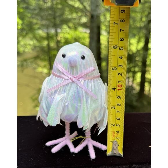 New Target Hyde and Eek! Featherly Friends Whisper Ghost Bird Figurine Halloween - Picture 6 of 6